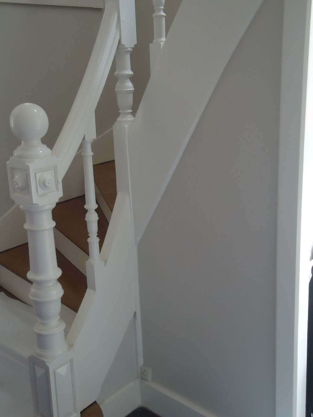 Réfection d'une balustrade d'escalier